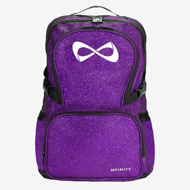 Nfinity Purple Sparkle Backpack – Total Spirit Cheerleading