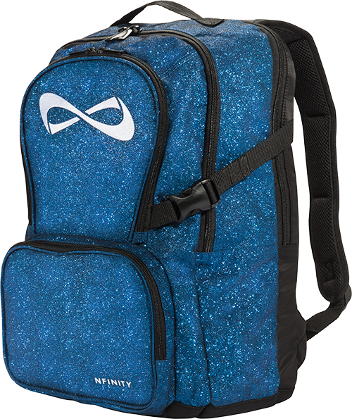 Nfinity red top sparkle backpack