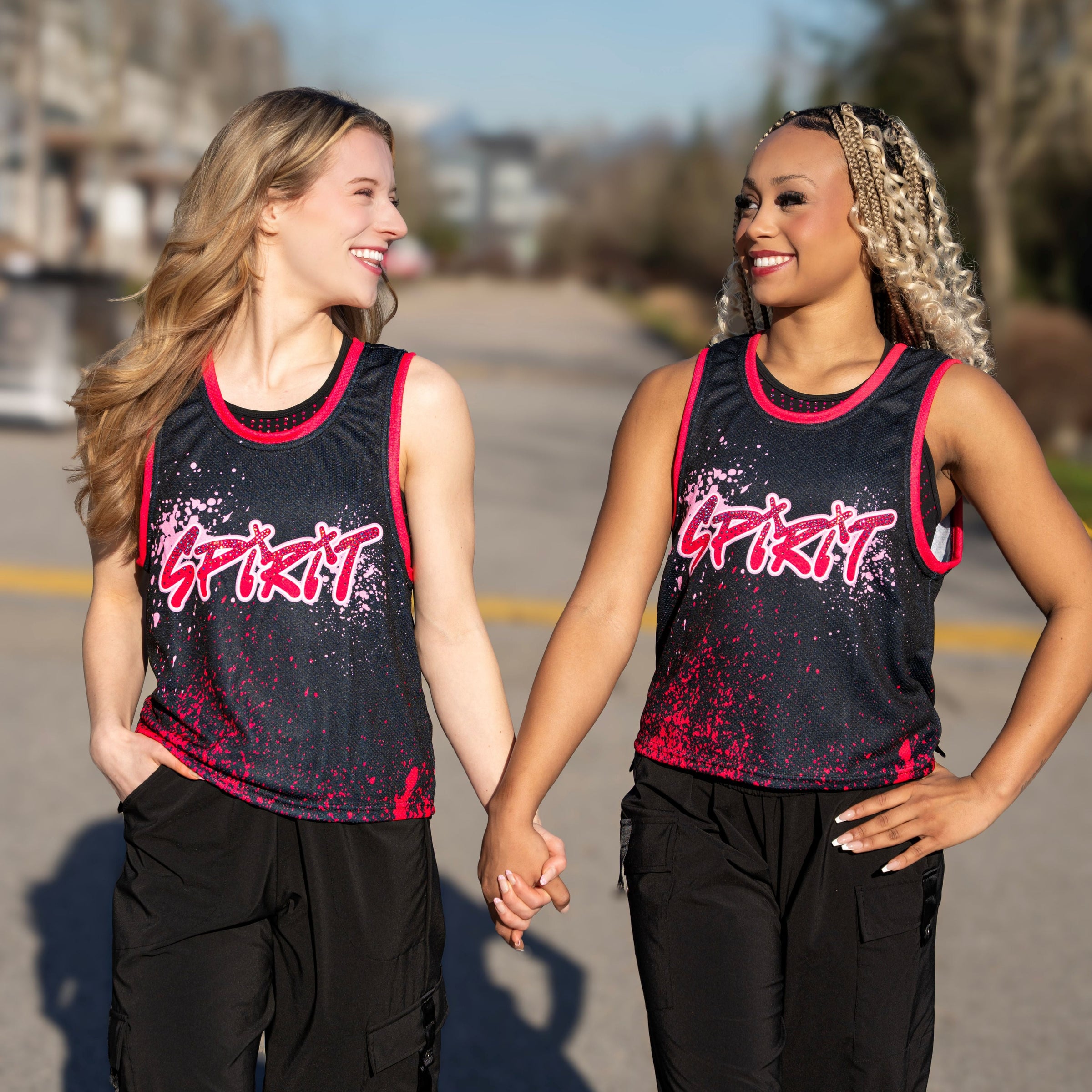 Total Spirit Crop Basketball Jersey
