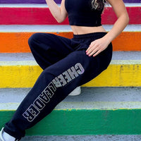 Rhinestone Cheerleader Sweatpants
