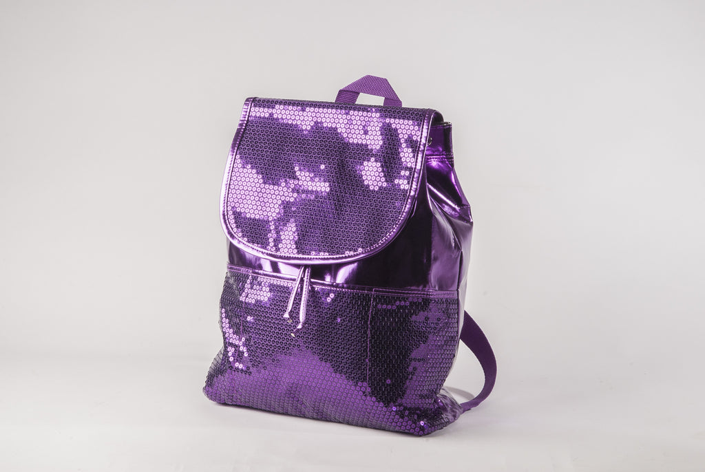 Avia Brand Backpack Purple Colored With Adjustable Straps