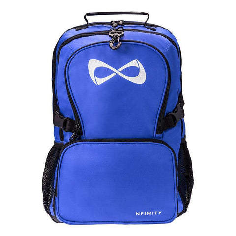 Nfinity Black Sparkle Backpack - White Logo